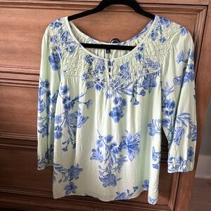 Talbots, peasant style top